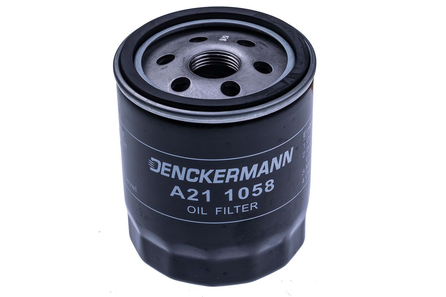 DENCKERMANN A211058 Ölfilter mit einem Rücklaufsperrventil