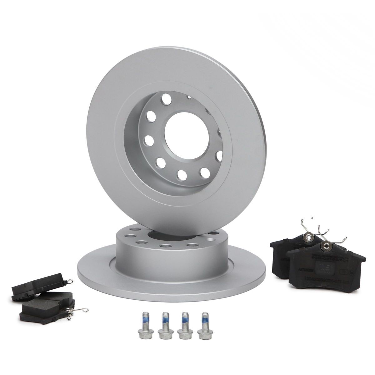 MASTER-SPORT 201052773: Bremsscheiben und -beläge Hinterachse, Ø: 253mm, voll