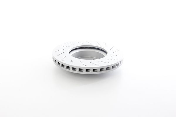 BSG BSG 60-210-070: Piduriketas Esisild, Ø: 322mm, perforeeritud, õhutusega, Ø: 322mm, kaetud, koos kruvidega