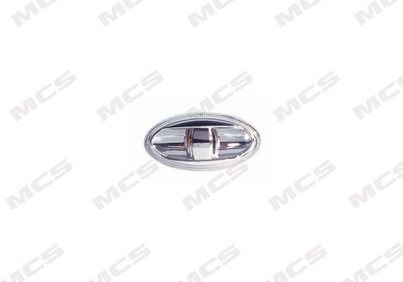 MCS 326903468: Semnalizator fata dreapta, transparent, cu suport bulb