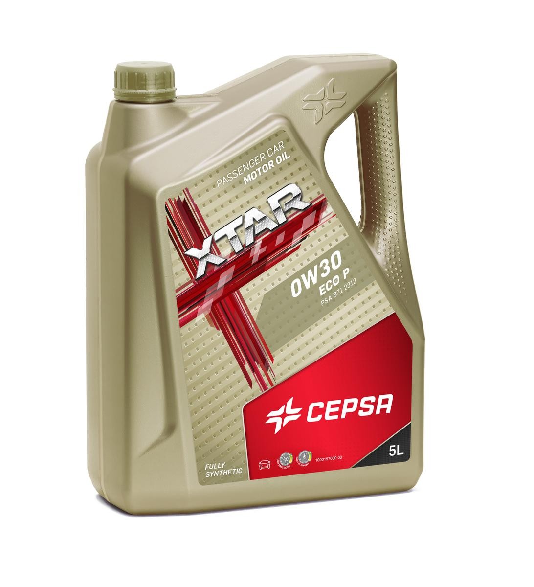 CEPSA 513893090: Mootoriõli 5l, 0W-30 XTAR, ECO P