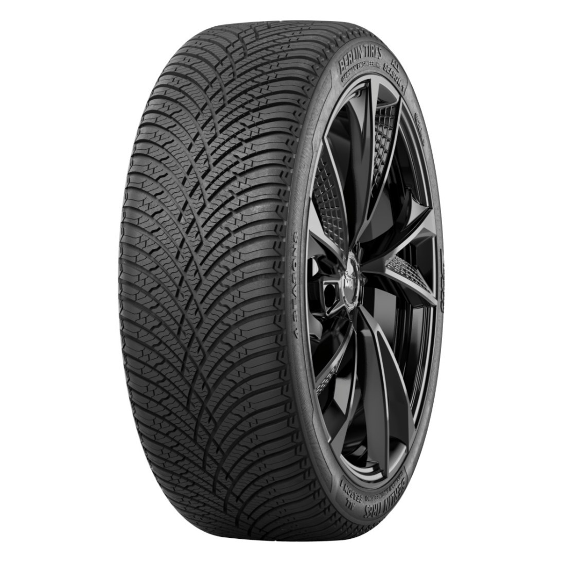 BERLIN TIRES G2355519W105BTAS1: BERLIN TIRES ALL SEASON 1 235/55 ZR19 TL 105W ALL SEASON 1 XL BSW M+S 3PMSF