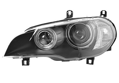 VAN WEZEL 0687985 Scheinwerfer links, D1S, H8, mit Stellmotor für LWR, ohne Vorschaltgerät, ohne Steuergerät für Xenon, Lichtscheibenfarbe Blinkleuchte: glasklar