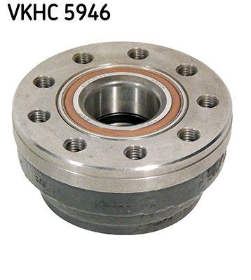 SKF VKHC 5946: Mozzo ruota Assale anteriore, con guarnizione, con supporto/cuscinetto, senza anello sensore ABS