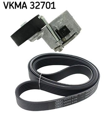 SKF VKMA 32701: Set curea transmisie cu caneluri