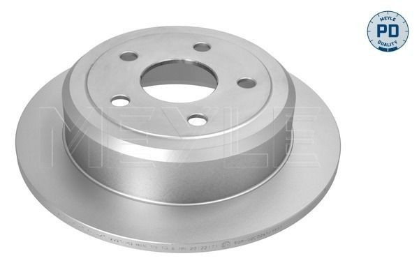 MEYLE 57-15 523 0003/PD: Brzdový kotouč MEYLE-PD: Advanced performance and design. Zadní náprava, R: 316mm, plný, R: 316mm, Zinek-lamela-potažení (povrch)