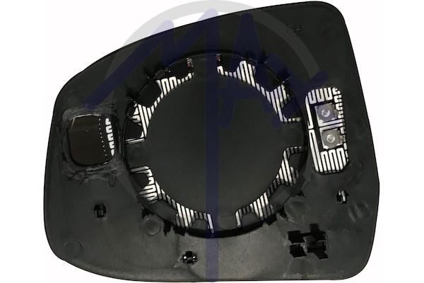 MAX MFD197-R: Vetro specchio, specchio esterno anteriore Dx