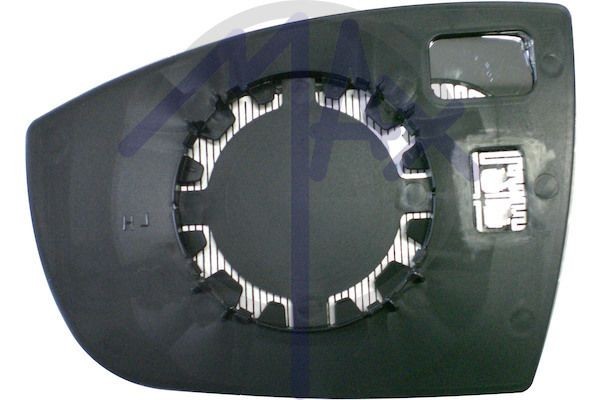 MAX MFD907-R: Vetro specchio, specchio esterno anteriore Dx