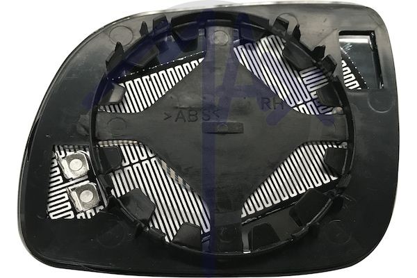 MAX MVW138-R: Κρύσταλλο καθρέφτη, εξωτ. καθρέφτης μπροστά δεξιά