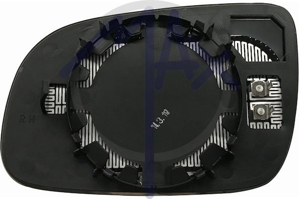 MAX MVW162-R: Vetro specchio, specchio esterno anteriore Dx