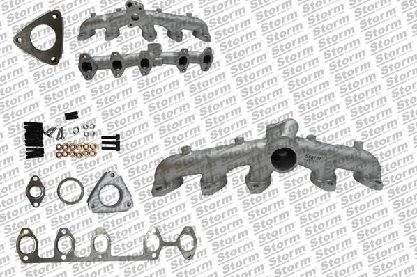 STORM QUALITY PARTS 516551: Avgasgrenrör