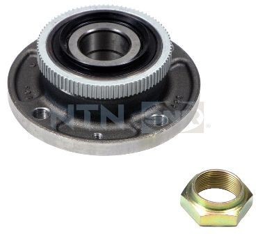 SNR R159.22: Kit cuscinetto ruota Assale posteriore Dx, Assale posteriore Sx, con cuscinetto in gomma