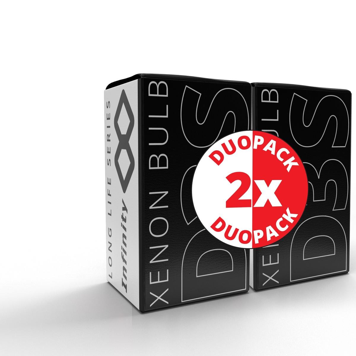 EINPARTS DUO EPD3SLL LONGLIFE: Ksenoontuli DuoPack D2R Xenon Longlife