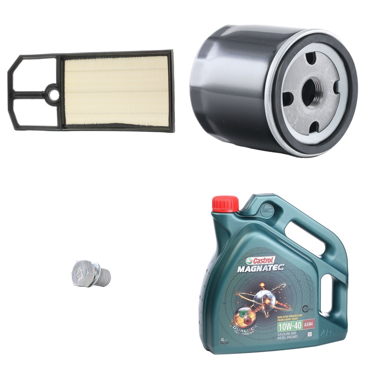 RIDEX 100374T0067: Filtersatz mit Motoröl