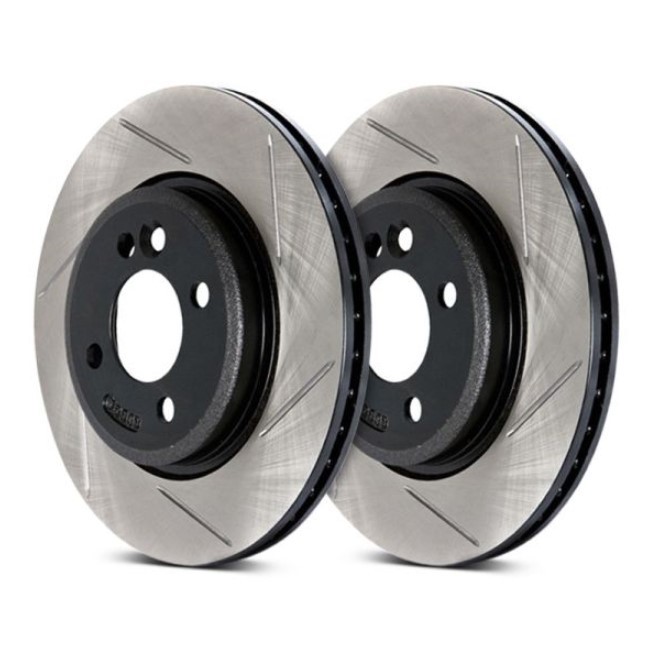 STOPTECH 126.42097SR: Disco freno Assale anteriore Dx, Ø: 296mm, ventilazione interna, intagliato, Ø: 296mm, rivestito Premium (Sport)