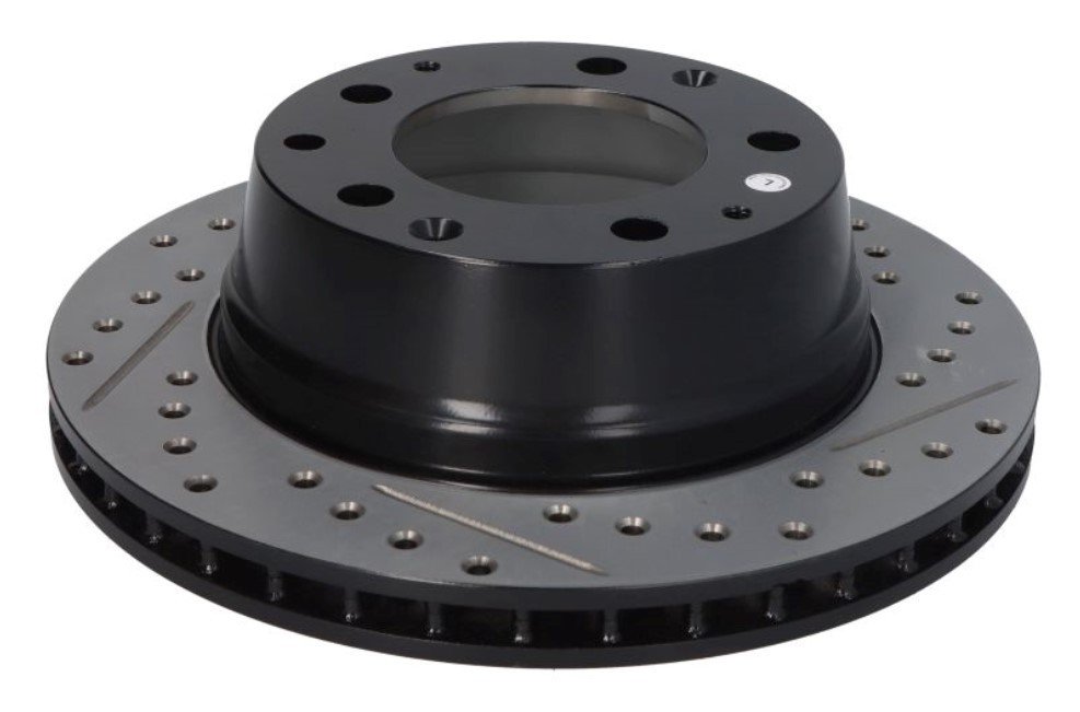 STOPTECH 127.37019L: Bremseskive Bagaksel venstre, Ø: 290mm, indvendigt ventileret, slidset/perforeret, Ø: 290mm, coatet