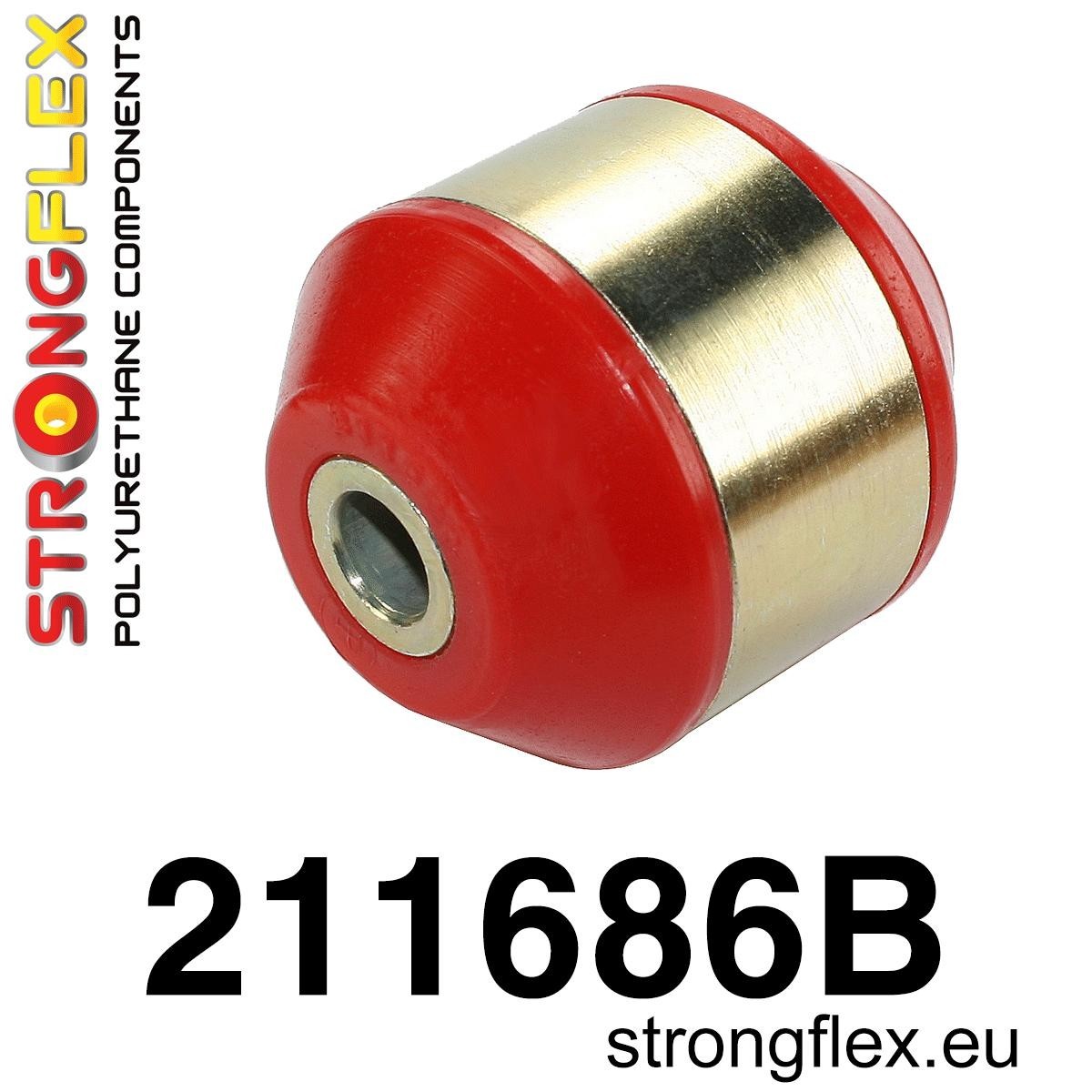 StrongFlex 211686B: Тампон, носач задна ос, отпред