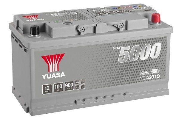 BTS TURBO B100042: Стартов акумулатор YBX5000 Silver High Performance SMF Batteries