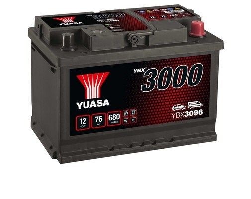 BTS TURBO B100063: Стартов акумулатор YBX3000 SMF Batteries