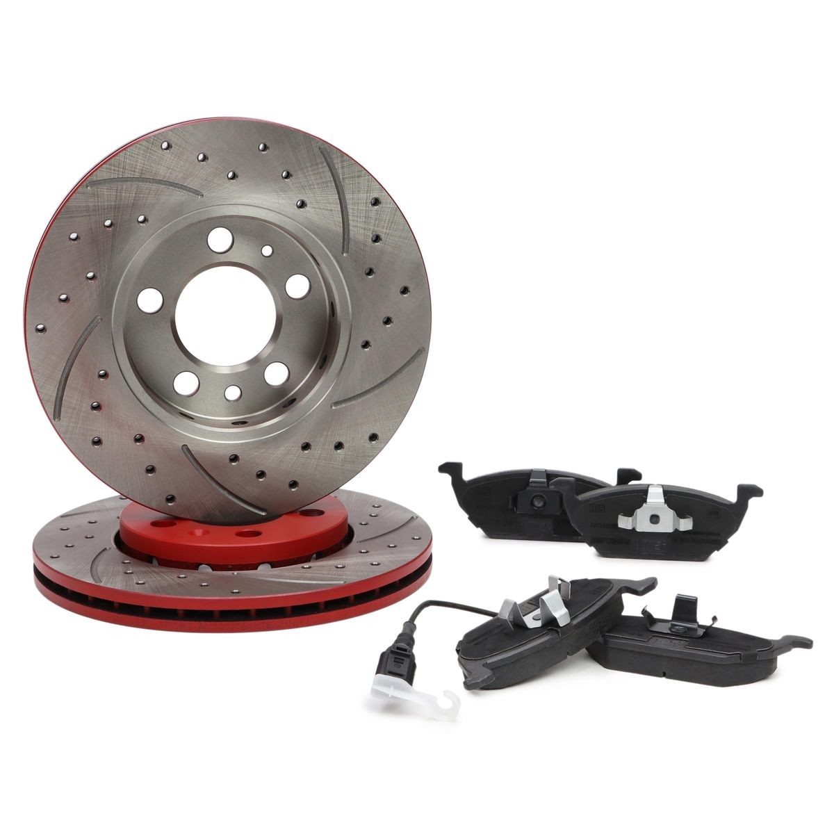 MASTER-SPORT 202221510: Bromssats, skivbroms framaxel, Ø: 256mm, ventilerad