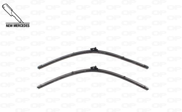 OPEN PARTS WBT9037.00: Ruitenwisser TWIN PERFECT FIT 558mm