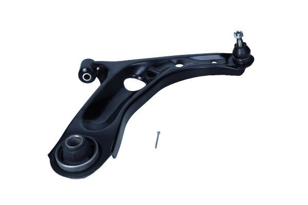 MAXGEAR 72-5577: Носач, окачване на колелата на предната ос отдясно, с шарнир на носача/накрайник, с гумен тампон