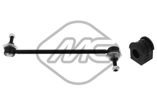 Metalcaucho 59846: Reparatursatz, Stabilisatorlager Vorderachse links, Vorderachse rechts, mit Koppelstange