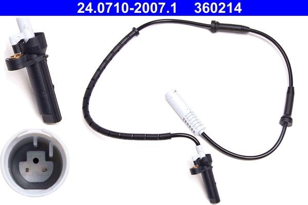 ATE 24.0710-2007.1: Capteur ABS 830mm
