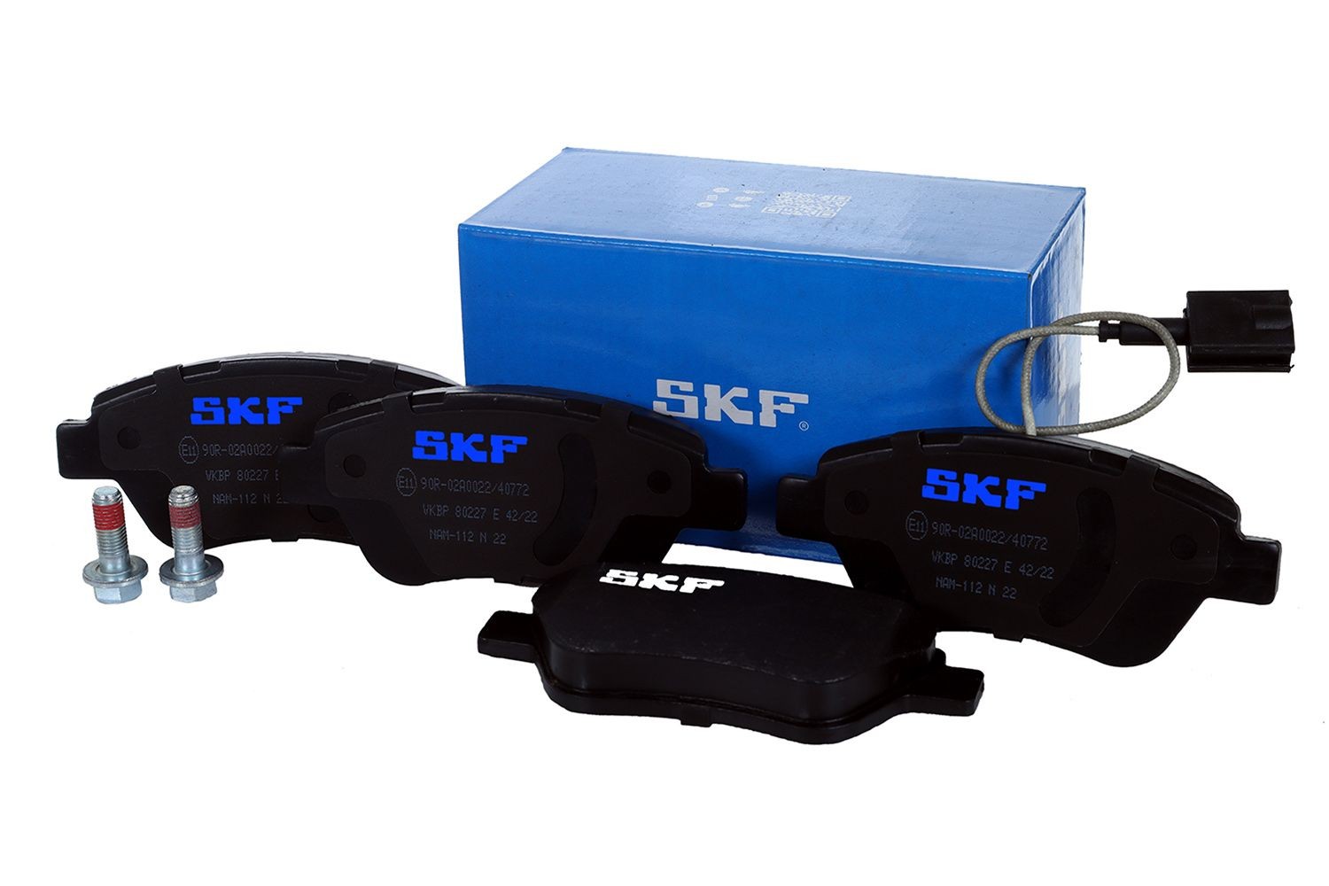 SKF VKBP 80227 E: Fékbetét készlet, tárcsafék