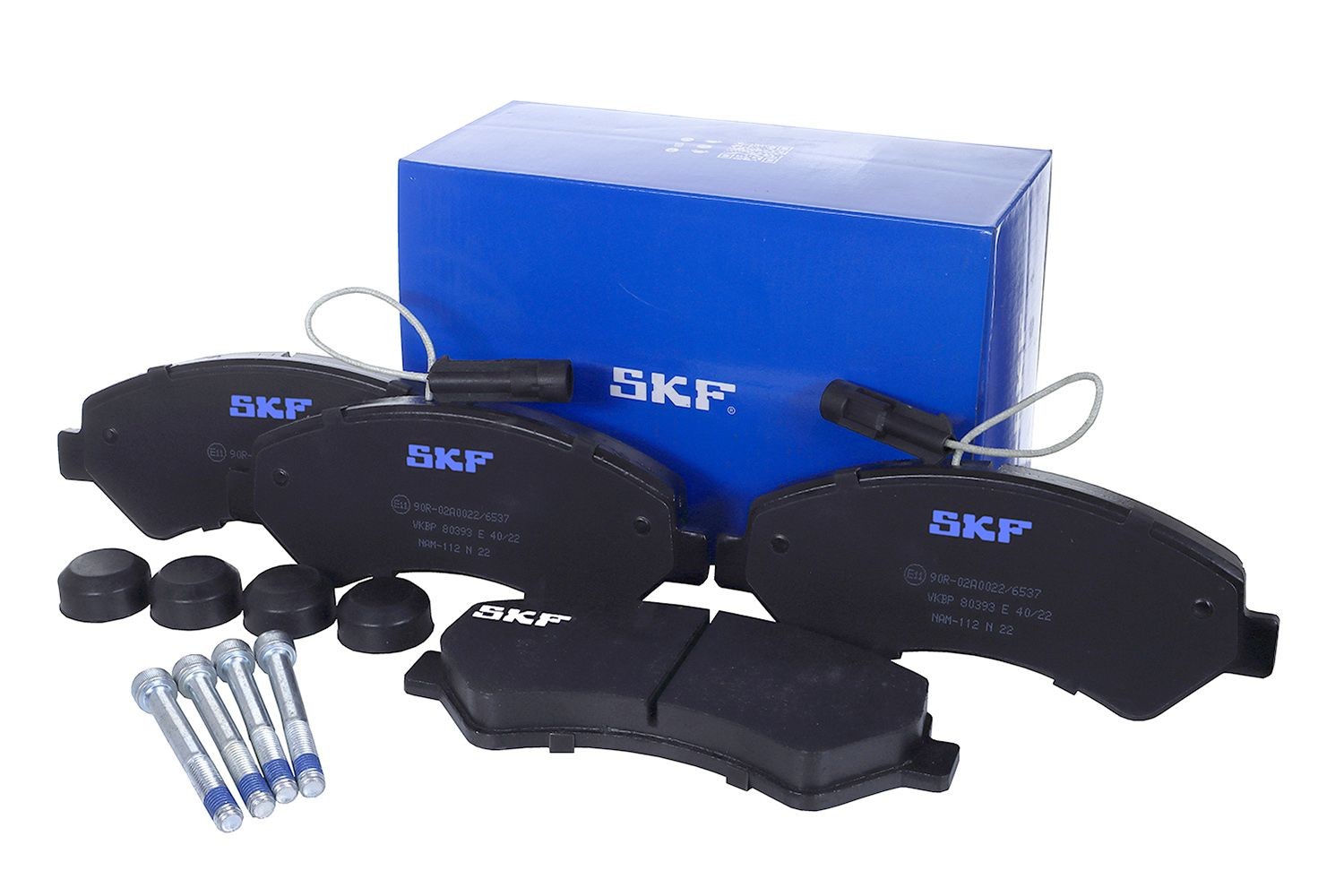SKF VKBP 80393 E: Fékbetét készlet, tárcsafék