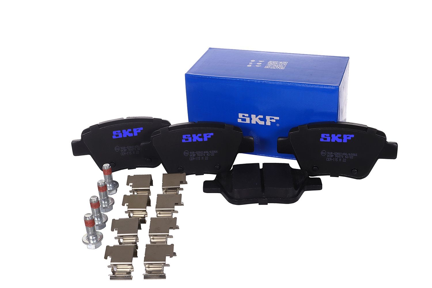 SKF VKBP 90070: Piduriklotsid koos lisadega