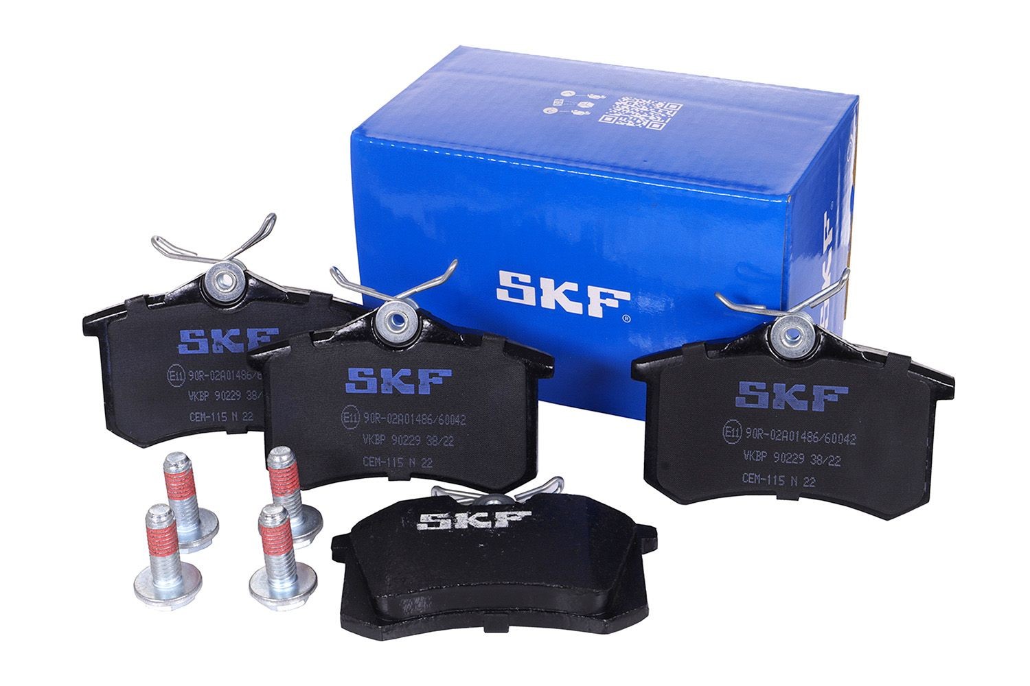 SKF VKBP 90229: Sada brzdových destiček, kotoučová brzda