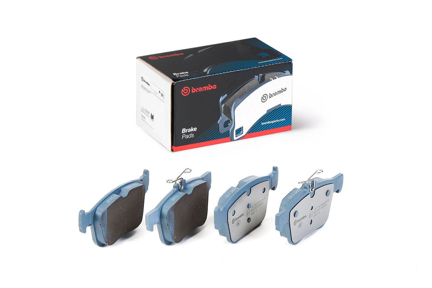 BREMBO P 85 125E: Piduriklotsid BEYOND LINE - EV ilma lisavarustuseta, koos kokkusurumisvastase plekiga
