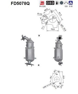 AS FD5078Q: Tahmafilter