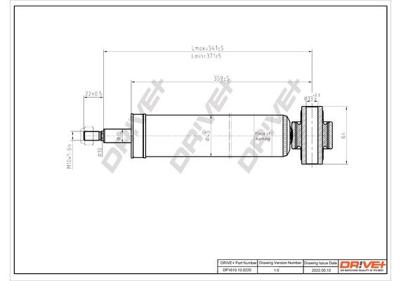 Dr!ve+ DP1110.12.0164: Filtrs, Salona telpas gaiss Aktivētās ogles filtrs