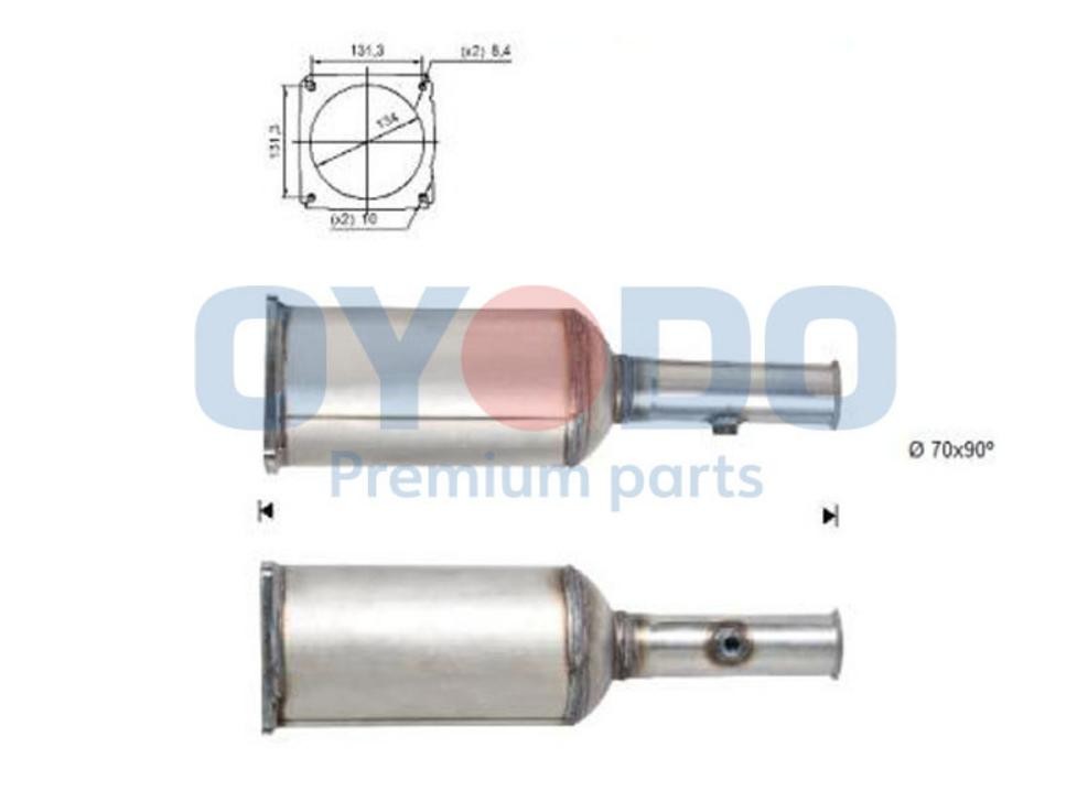 Oyodo 20N0023-OYO: Tahmafilter koos osadega