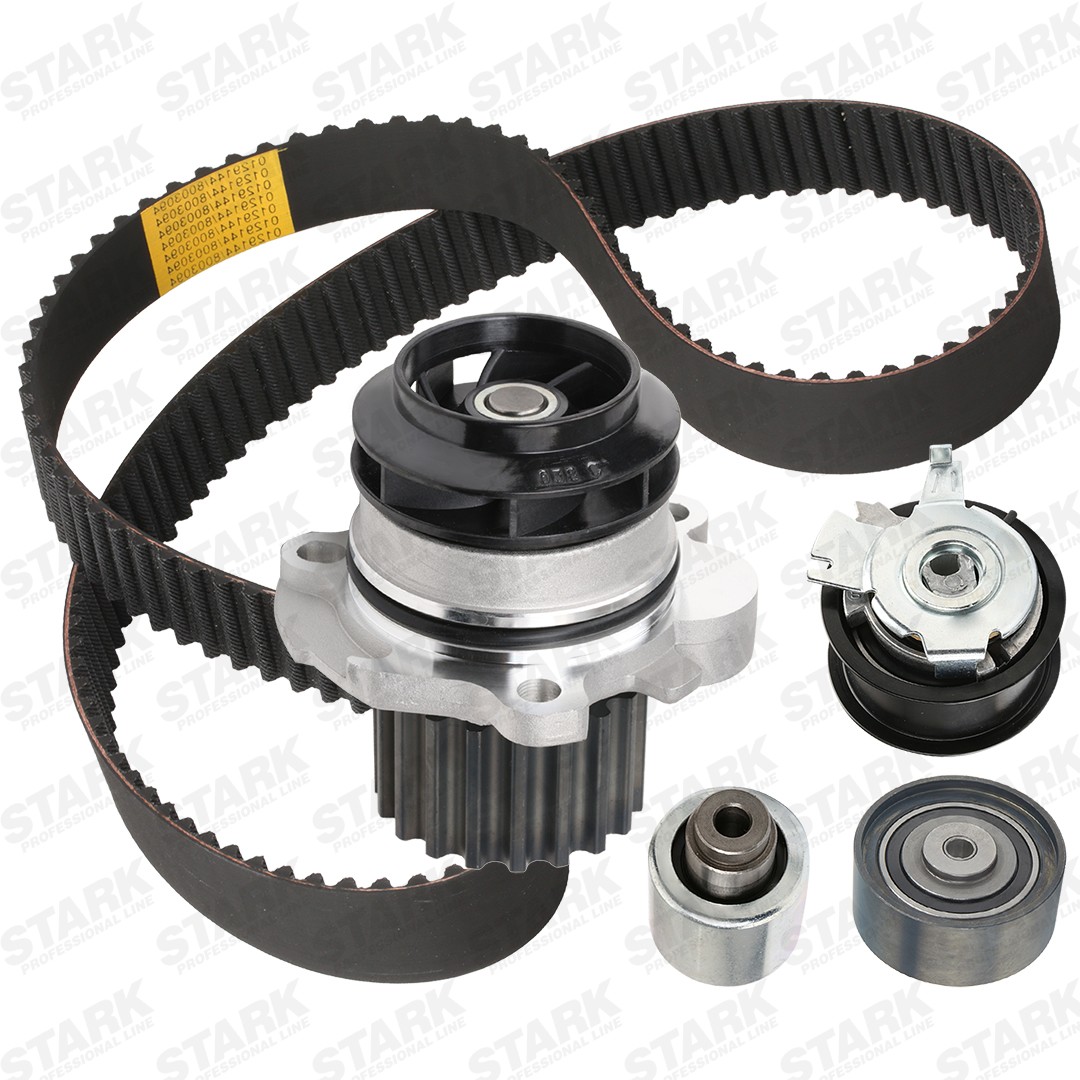 STARK SKWPT-0750502: Kit cinghia distribuzione, pompa acqua N° denti: 141, senza kit bulloni/viti