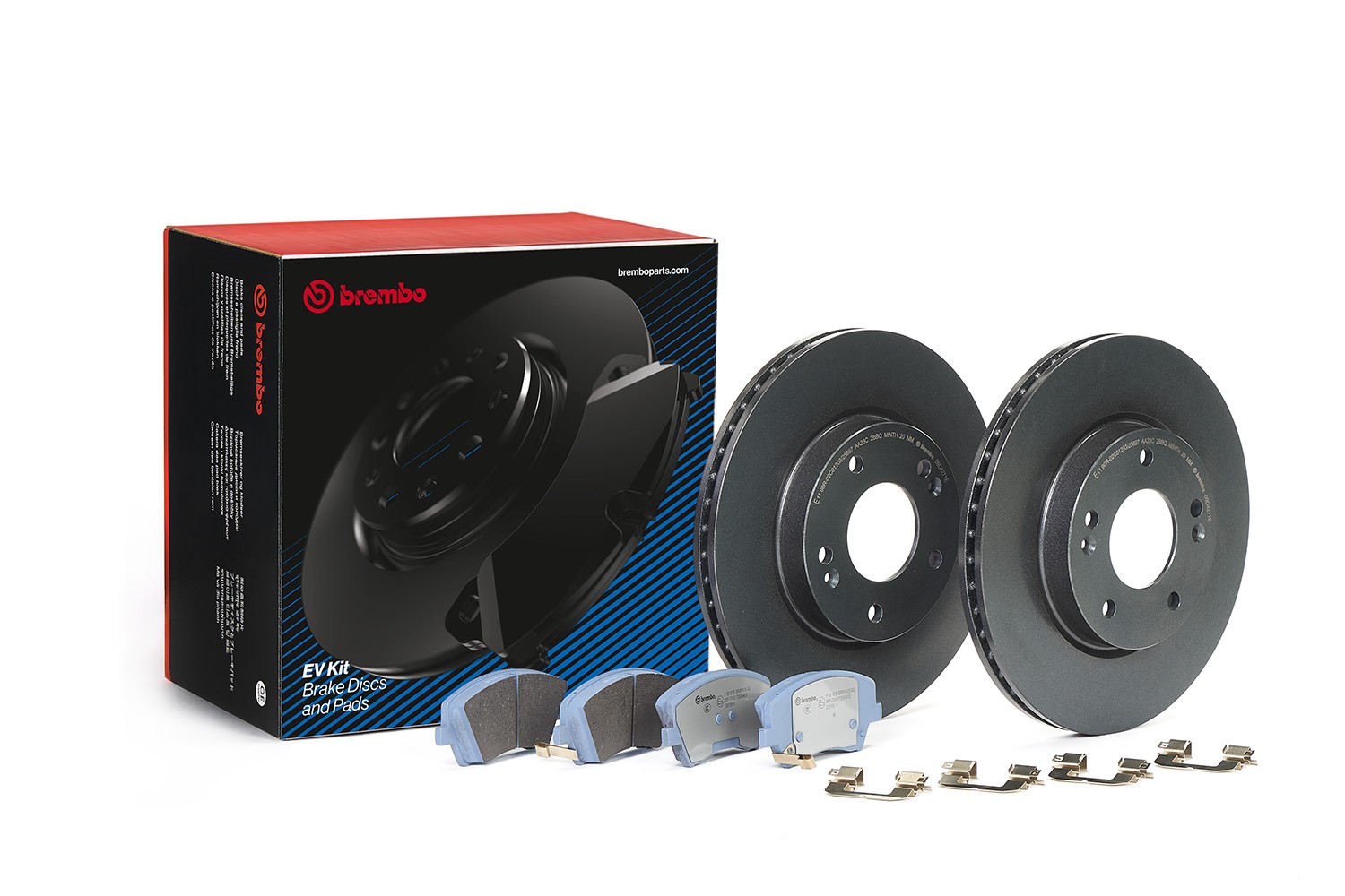BREMBO KT 08 013: Pidurikomplekt, ketaspidur BEYOND LINE - EV Ø: 280mm, sisemine õhutus, koos kruvidega, koos kokkusurumisvastase plekiga