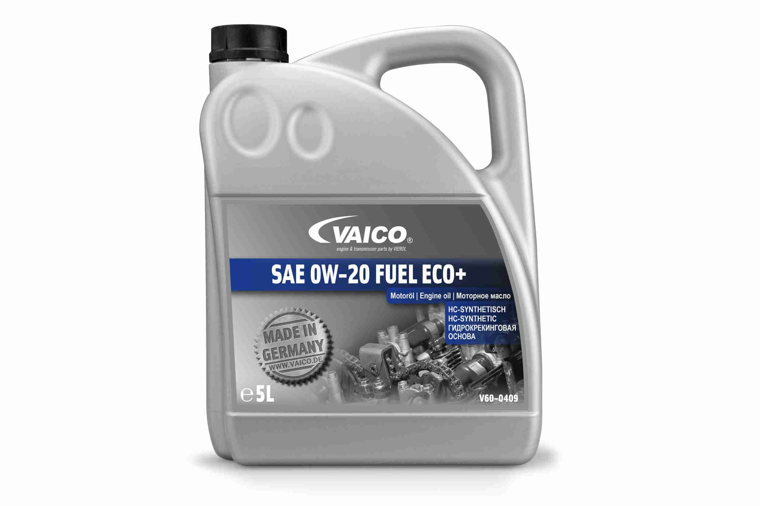 VAICO V60-0409: Mootoriõli Green Mobility Parts 5l, 0W-20