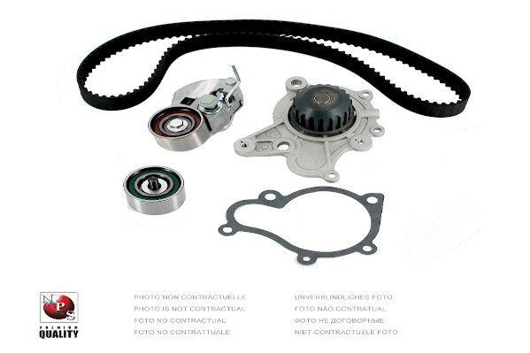 NPS V118G01: Kit cinghia distribuzione, pompa acqua N° denti: 120, Largh.: 30mm, con pompa acqua
