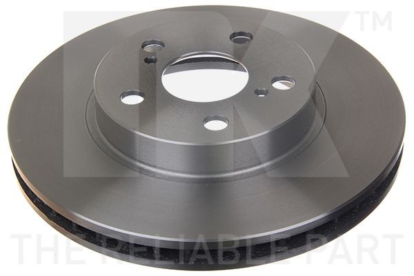NK 204539: Stabdžių diskas Ø: 255mm, ventiliuojama, Ø: 255mm, padengta alyva