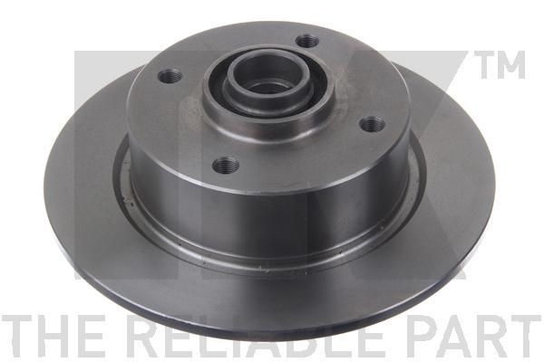 NK 204701: Brzdový kotouč R: 278mm, plný, R: 278mm, olejováno