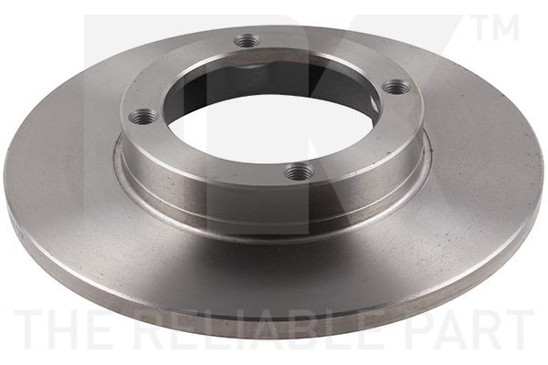 NK 205202: Bremsscheibe Ø: 215mm, voll, Ø: 215mm, geölt