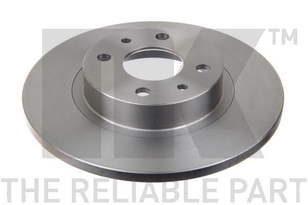 NK 209932: Bromsskiva Ø: 257mm, full, Ø: 257mm, oljad