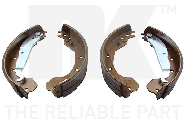 NK 2736410: Juego de zapatas de frenos 230mm, con accesorios