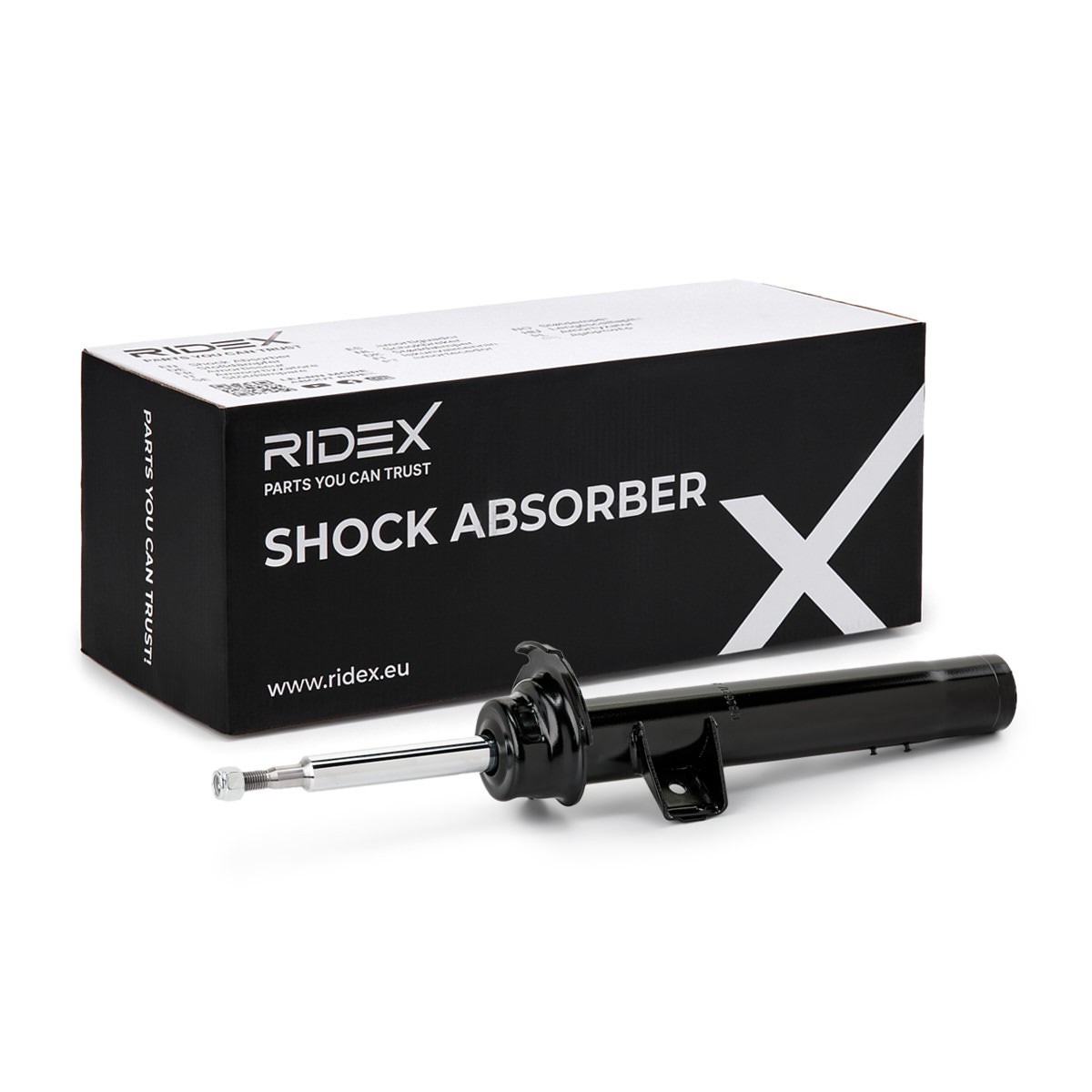 RIDEX 854S18953: Амортисьор на предната ос отдясно, газов, макферсън