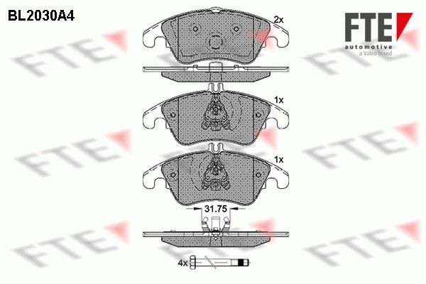 FTE 9010616: Piduriklotsid Esisild
