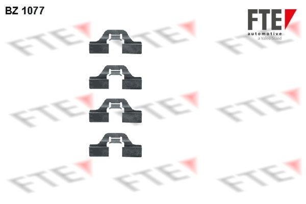 FTE 9910176: Kit de accesorios, pastillas de frenos