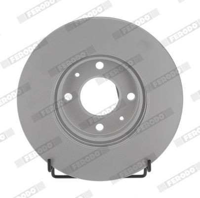FERODO DDF2982C: Brzdový kotúč PREMIER Ø: 256mm, plný, Ø: 256mm, potiahnutá, bez skrutiek