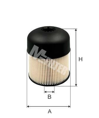 MFILTER DE 3161: Degvielas filtrs